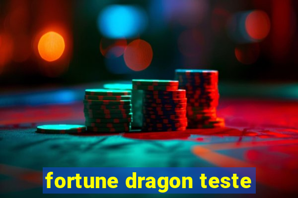 fortune dragon teste